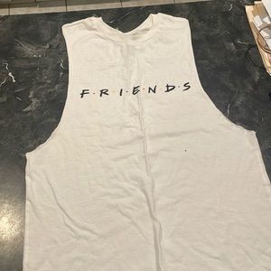 Friends White Tank Top